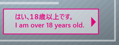 18歳以上でアダルトコンテンツに興味がある	I am over the age of 18 and am interested in adult content.